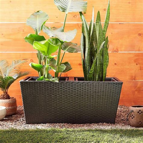 Rattan Planters/Rattan Plant Pots/Rattan Garden Planters - China Rattan ...