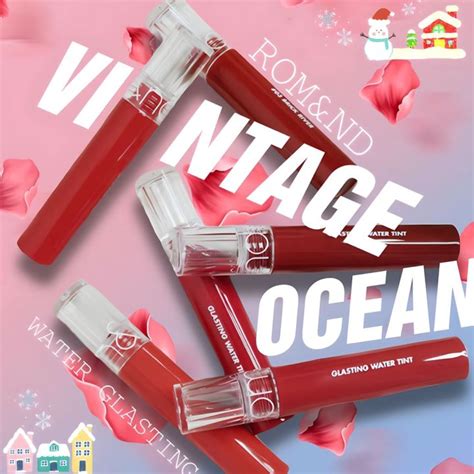 Son Romand Vintage Ocean Glasting Water Tint 04 Lazada Vn