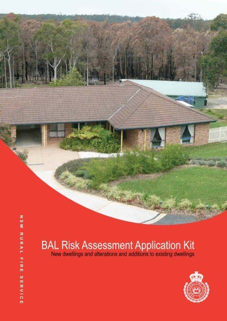 Bal Risk Assessment Application Kit Nsw Rural Fire Service