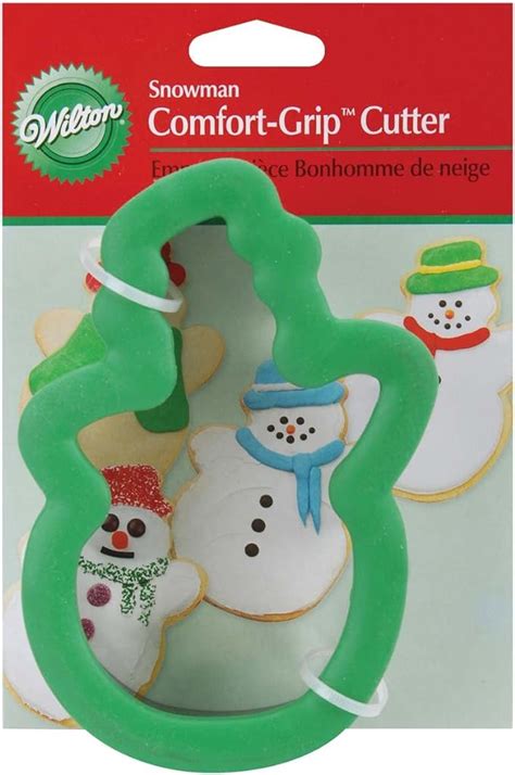 Amazon Wilton Snowman Comfort Grip Stainless Steel Cookie Cutter