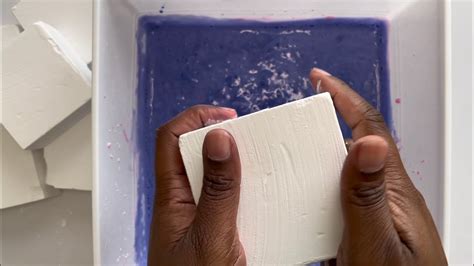 Fresh Plain Gym Chalk Blocks Pasted Blocks Oddly Satisfying ASMR