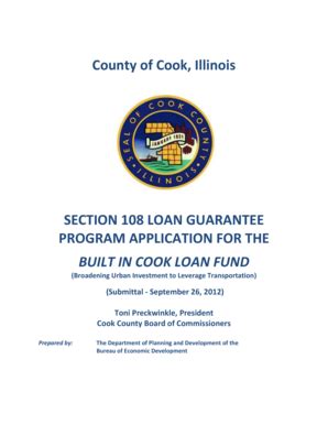 Fillable Online Blog Cookcountyil Section 108 Application Cook County