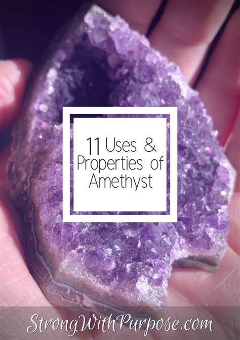 11 Uses And Properties Of Amethyst Strong With Purpose Healing