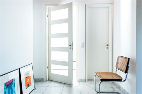 Modern White Door