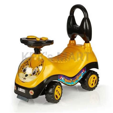 Yellow Ride On Push Car at Rs 610 | Ride On Push Car in Surat | ID ...