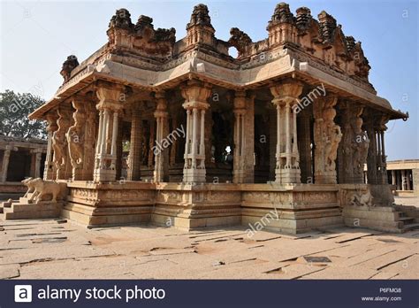 Utsava Mandapa Or Ranga Mandapa Of Vijay Vitthala Temple Hampi