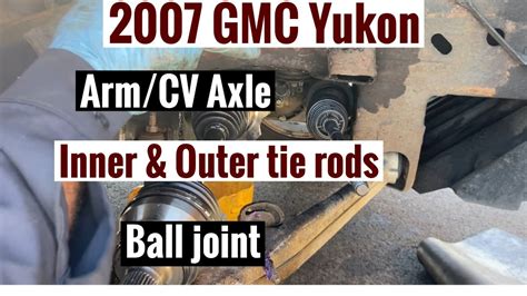 2007 GMC Yukon Denali Upper Control Arm CV Axle Inner Outer Tie Rods