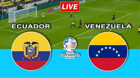 Venezuela vs. Ecuador live stream - Ecuador vs. Venezuela live ONLINE ...