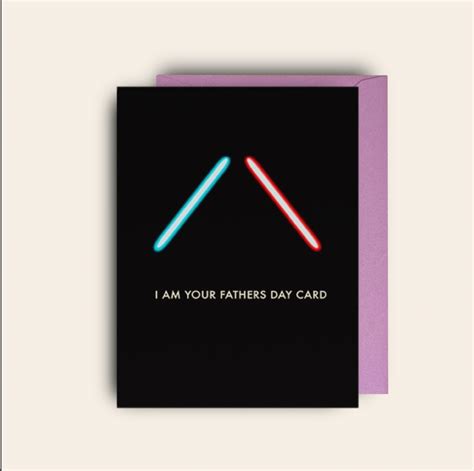 Star Wars | Fathers Day Greeting Card - Noop