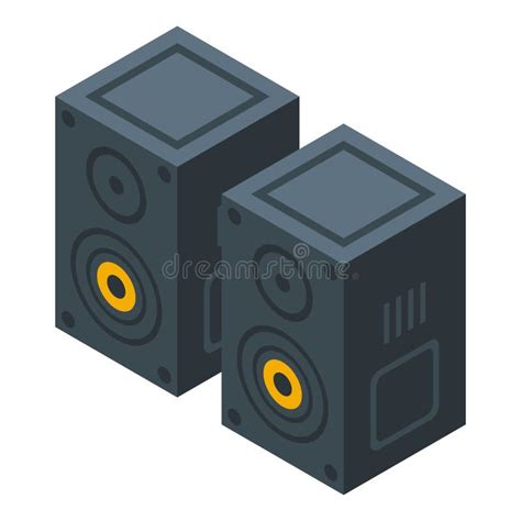 Isometric Speakers Stock Illustrations 979 Isometric Speakers Stock