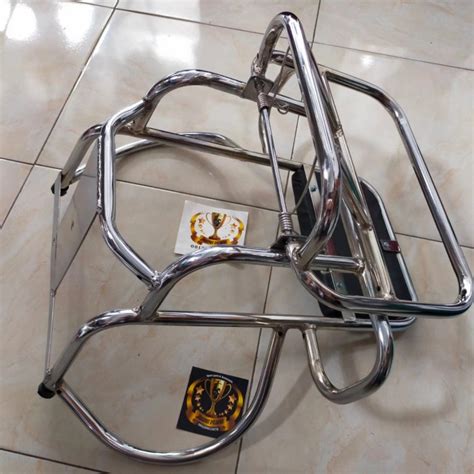 Jual Rak Belakang Model In Ada Sandaran Vespa Px Exclusive Super