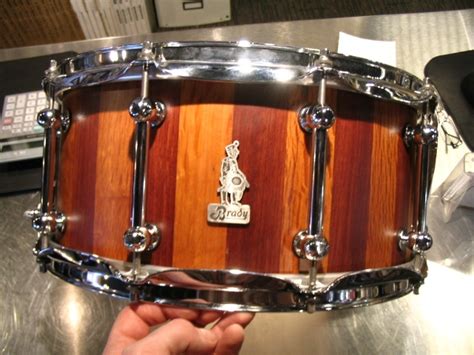 Brady Jarrah Sheoak Hybrid Block Snare Drum At Just Drums In Toronto