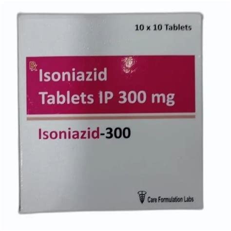 Care Formulation Labs Isoniazid Isoniazid 300 Tablet At Rs 1395box