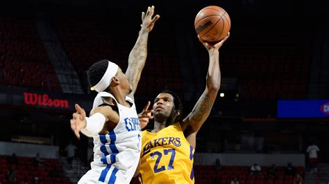 Las Vegas Summer League Vic Law Propels Lakers Past Clippers NBA