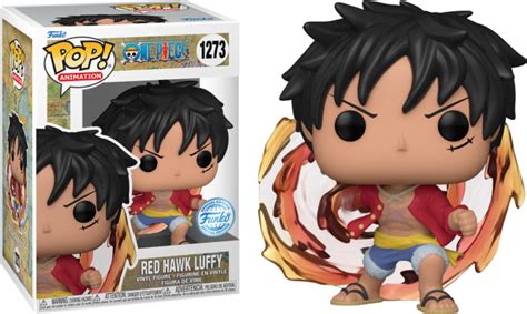 Funko One Piece Luffy Red Hawk 1273 Kitsune Relics