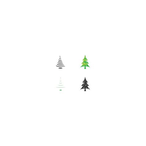 christmas tree vector logo icon illustration 11312471 Vector Art at Vecteezy