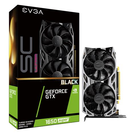 EVGA BR Produtos EVGA GeForce GTX 1650 SUPER SC ULTRA BLACK