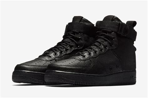 Nike's SF Air Force 1 Mid is Back in Black - Sneaker Freaker