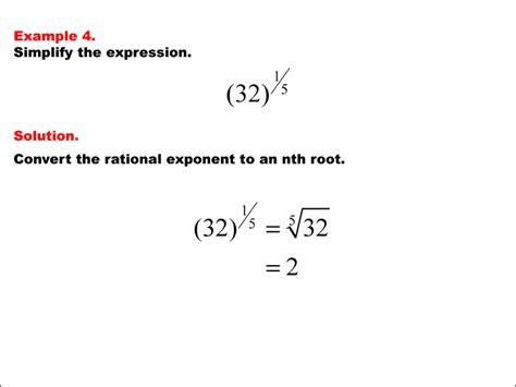 Math Example Exponential Concepts Rational Exponents Example 4 Media4math