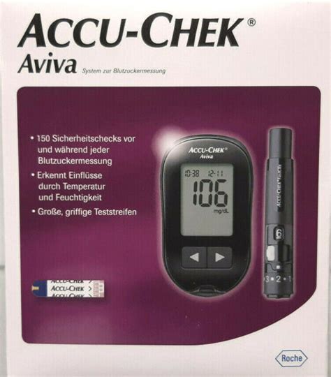 Accu Chek Aviva III Set mg dL Blutzuckermessgerät 06114986 günstig