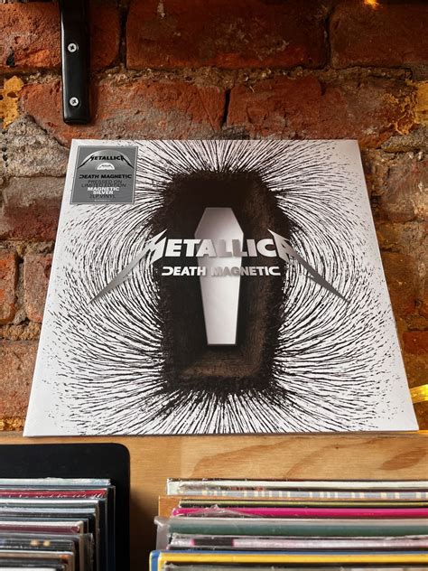 Metallica Death Magnetic Magnetic Silver Coloured Vinyl 2LP