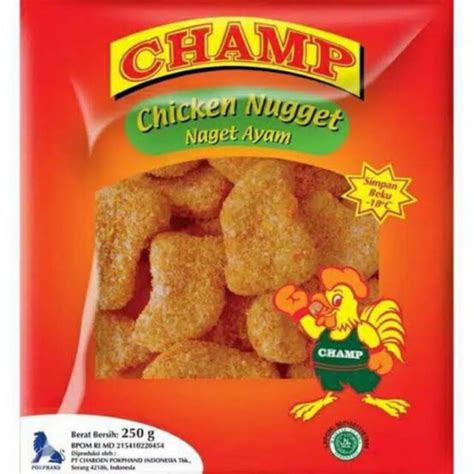 Jual Chicken Nugget Champ 250gr 500gr 1kg Shopee Indonesia