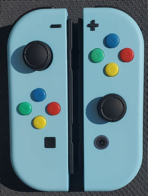 New Nintendo Switch Light Blue Joy Con Controllers with or | Etsy