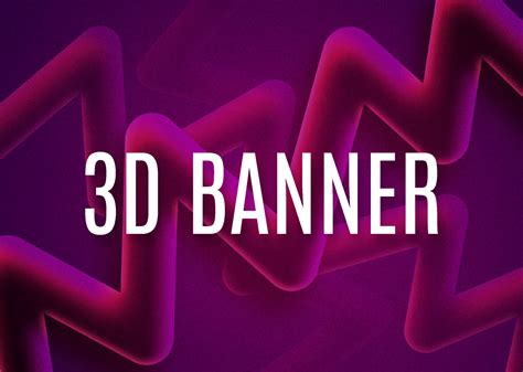 3d Banner Figma