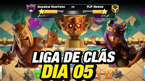 05 LIGA DE CLÃ ATACANDO NA GUERRA CLASH OF CLANS MELHOR ESTRATÉGIA