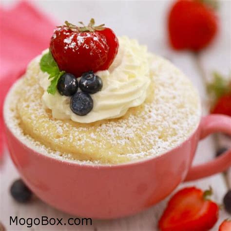 Microwave Mug Sponge Cake - MogoBox®