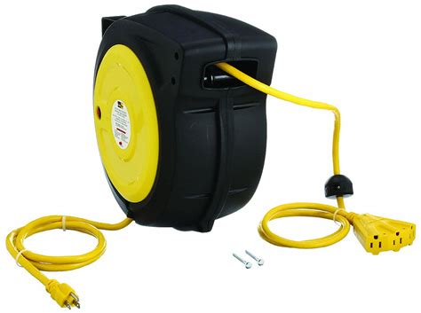 Lumapro Grounding Plug Nema P Extension Cord Reel P