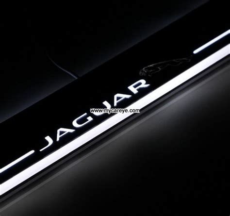 Jaguar XF LED lights side step car door sill led light pedal scuff