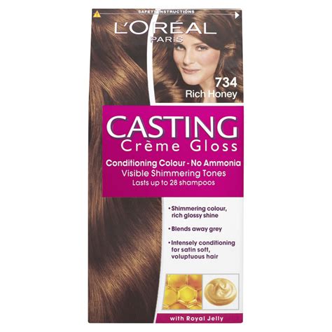 L Oreal Paris Casting Creme Gloss 734 Rich Honey Blonde Semi Permanent