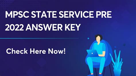 Mpsc State Service Pre Answer Key Released Mpsc Gov In