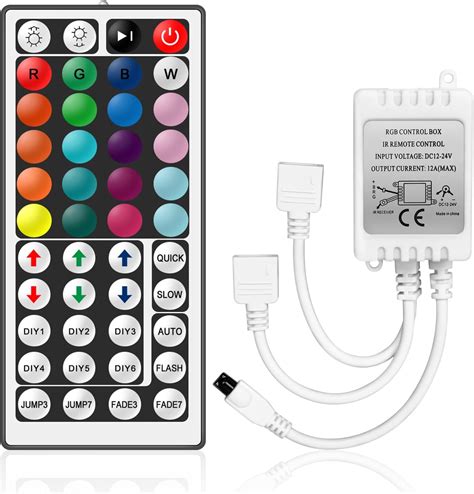 Vipmoon Key Led Remote Controller Dc V V Pin Ports Rgb