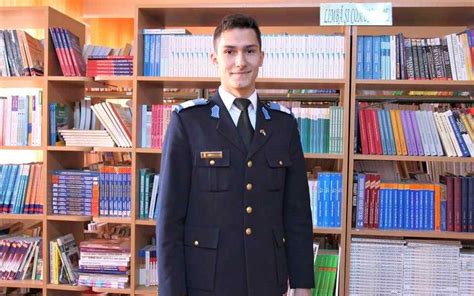 FOTO Elevul plutonier David Țepeș de la Colegiul Militar din Alba