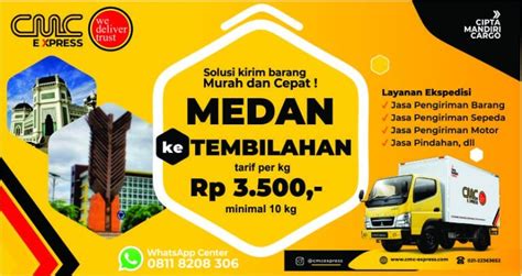 Ekspedisi Medan Ke Tembilahan Murah Tarif 3 500 Per Kg Min 10 Kg S K