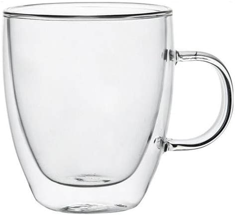 Verres Double Paroi Tasse Isolant En Verre Paquete De Tazas De Caf