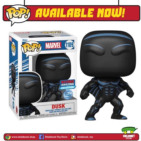 Funko Pop Marvel Year Of The Spider Dusk Exclusive Shopee Malaysia