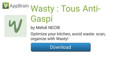 Wasty : Tous Anti-Gaspi for Android - Free App Download