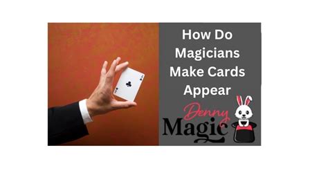 How Do Magicians Make Cards Appear (Explained!)