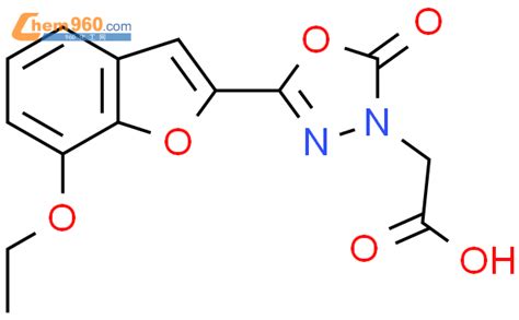 1216604 77 1 5 7 Ethoxy 1 Benzofuran 2 Yl 2 Oxo 1 3 4 Oxadiazol 3 2H