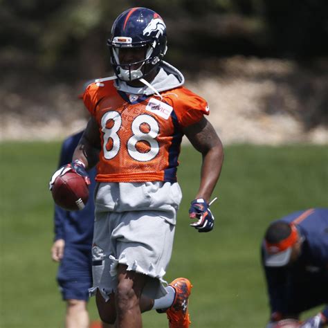 Demaryius Thomas Comments on Broncos' QB Situation, Offensive Outlook ...