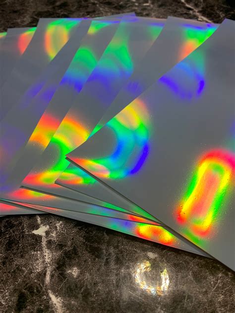 Holographic Printable Vinyl