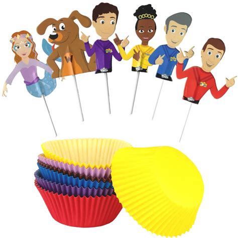 The Wiggles Party Cupcake Decorating Kit Aussie Toys Online