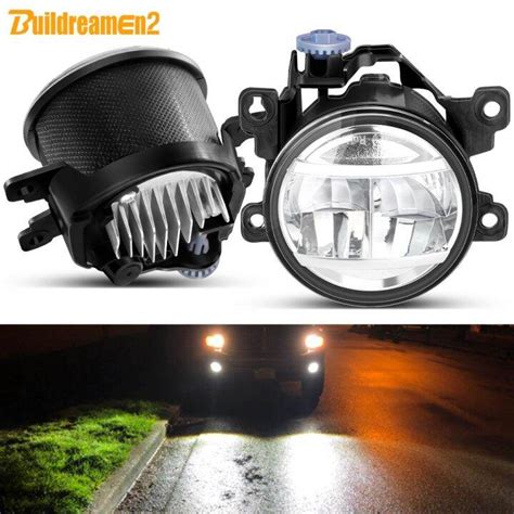 LED Fog Light Assembly For Mitsubishi Pajero L200 Outlander ASX RVR