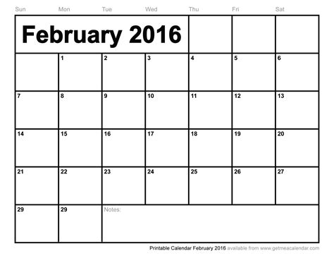 Awesome February Free Printable Calendar | Free Printable Calendar Monthly