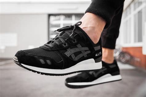 ASICS Gel Lyte III Black White - Sneaker Bar Detroit