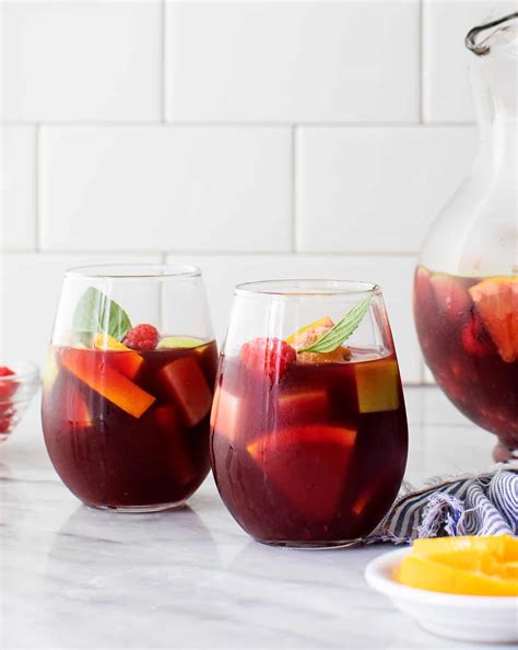 Red Sangria Recipe Love And Lemons