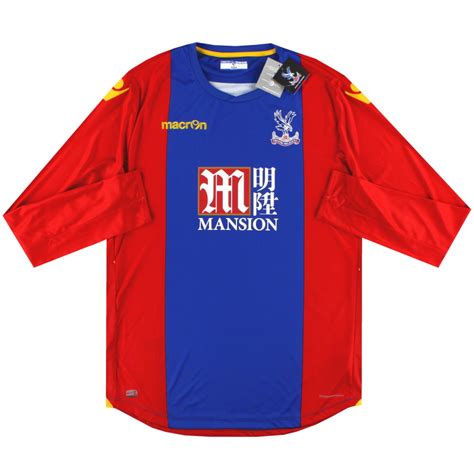 Crystal Palace Macron Home Shirt Bnib L S